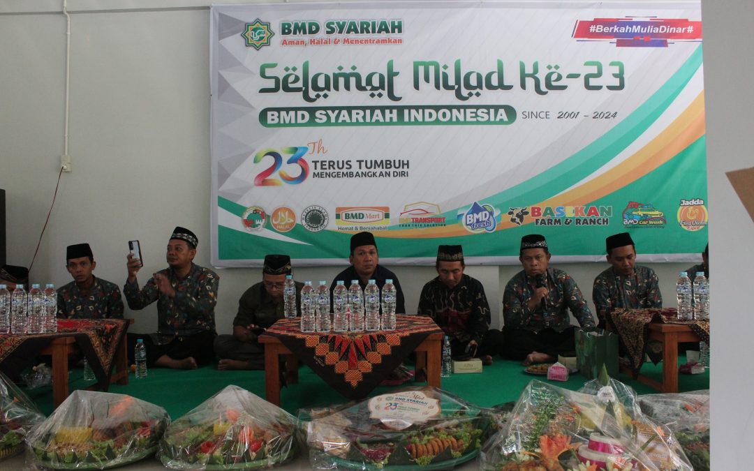 Puncak Milad Ke-23 BMD Syariah: Doa, Potongan Tumpeng, dan Penghargaan di Basekan Farm and Ranch