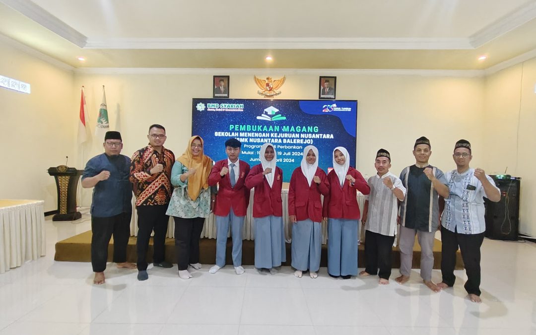 BMD Syariah Indonesia Menyambut SMK Nusantara untuk Program Prakerin Magang